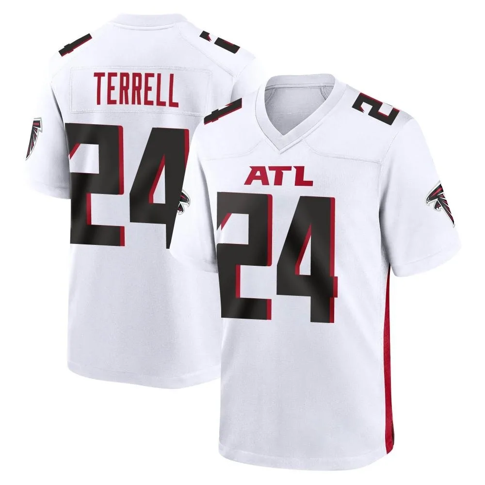 A.j. Terrell Atlanta Falcons Men's Nike Game White Jersey A.j. Terrell Atlanta Falcons Men's Nike Game White Jersey