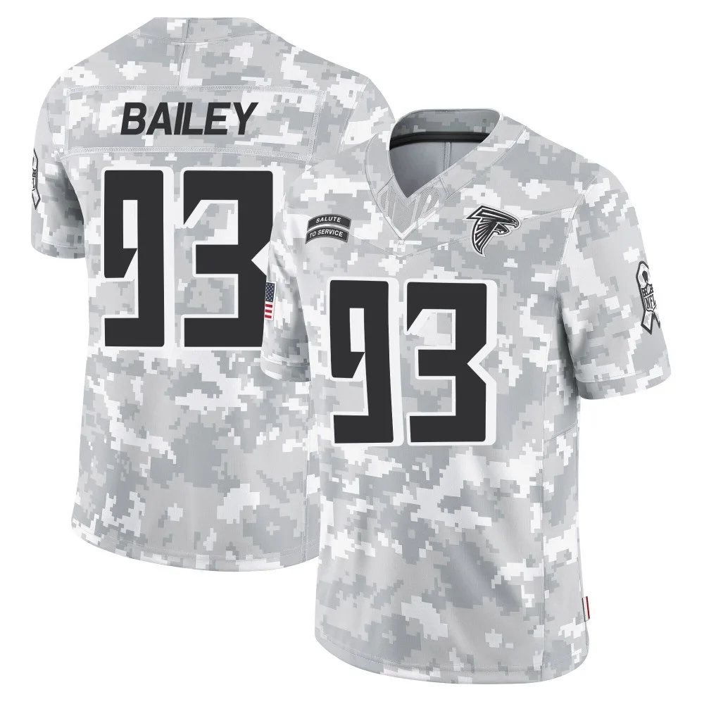 Allen Bailey Atlanta Falcons Men's Nike 2024 Salute To Service Limited Arctic Camo Jersey Allen Bailey Atlanta Falcons Men's Nike 2024 Salute To Service Limited Arctic Camo Jersey