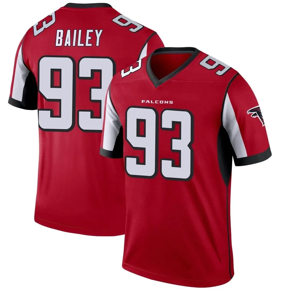 Allen Bailey Atlanta Falcons Men's Nike Legend Red Jersey Allen Bailey Atlanta Falcons Men's Nike Legend Red Jersey