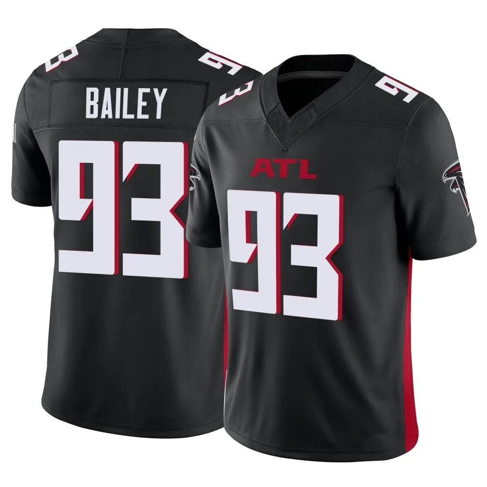 Allen Bailey Atlanta Falcons Men's Nike Vapor F.U.S.E. Limited Black Jersey Allen Bailey Atlanta Falcons Men's Nike Vapor F.U.S.E. Limited Black Jersey