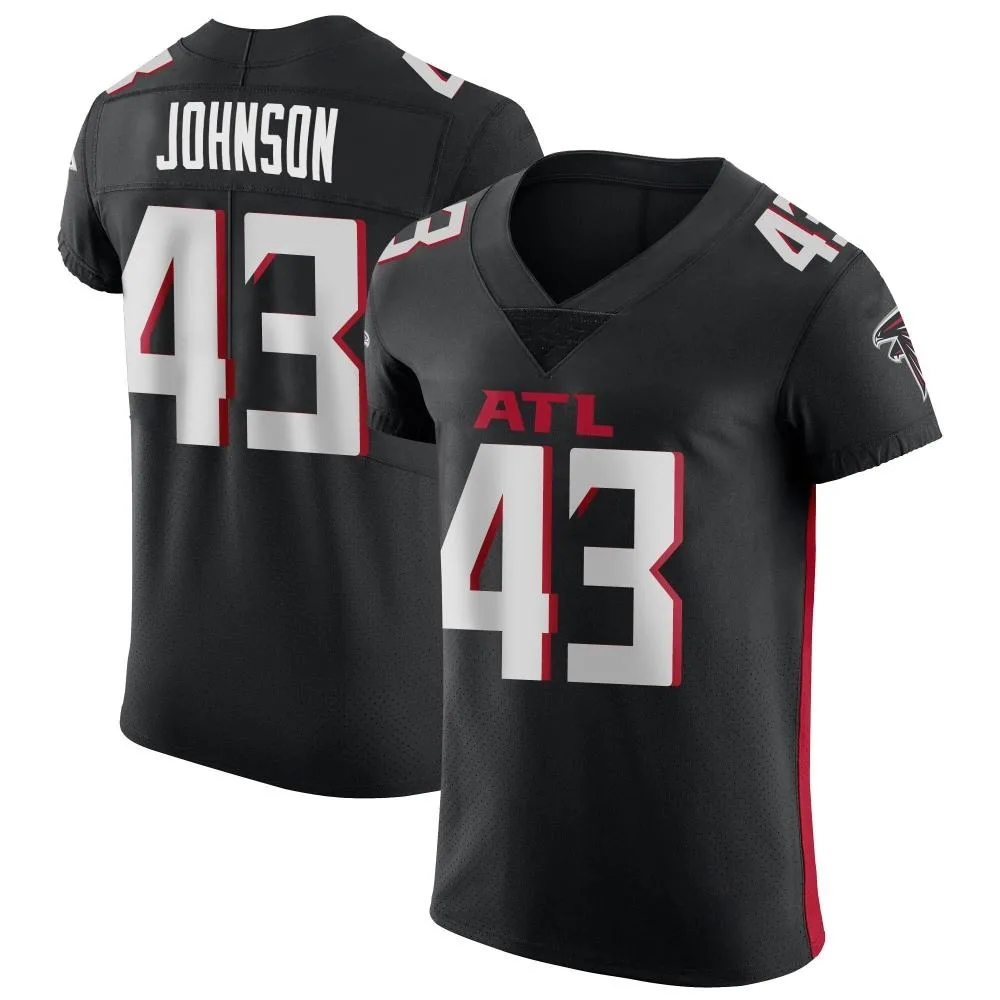 Anthony Johnson Atlanta Falcons Men's Nike Alternate Elite Black Jersey Anthony Johnson Atlanta Falcons Men's Nike Alternate Elite Black Jersey