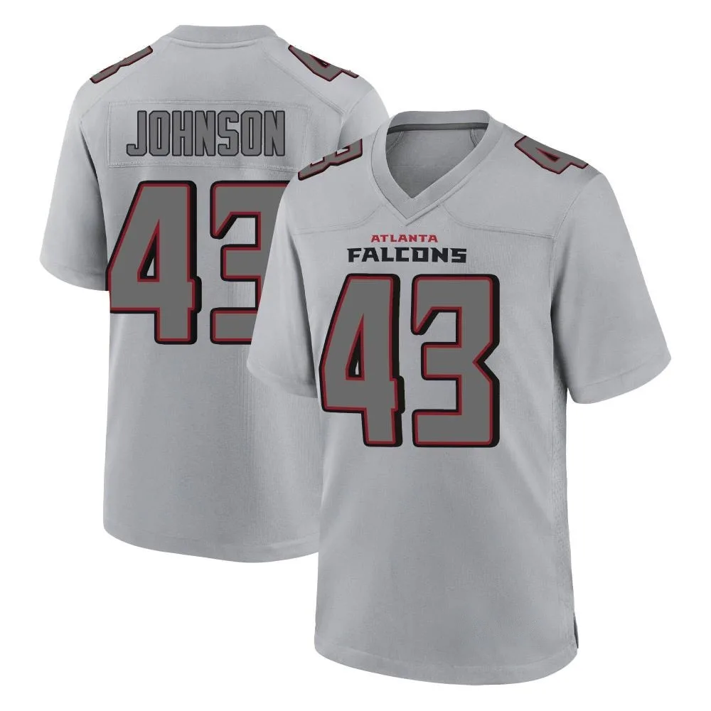 Anthony Johnson Atlanta Falcons Men's Nike Atmosphere Fashion Game Gray Jersey Anthony Johnson Atlanta Falcons Men's Nike Atmosphere Fashion Game Gray Jersey