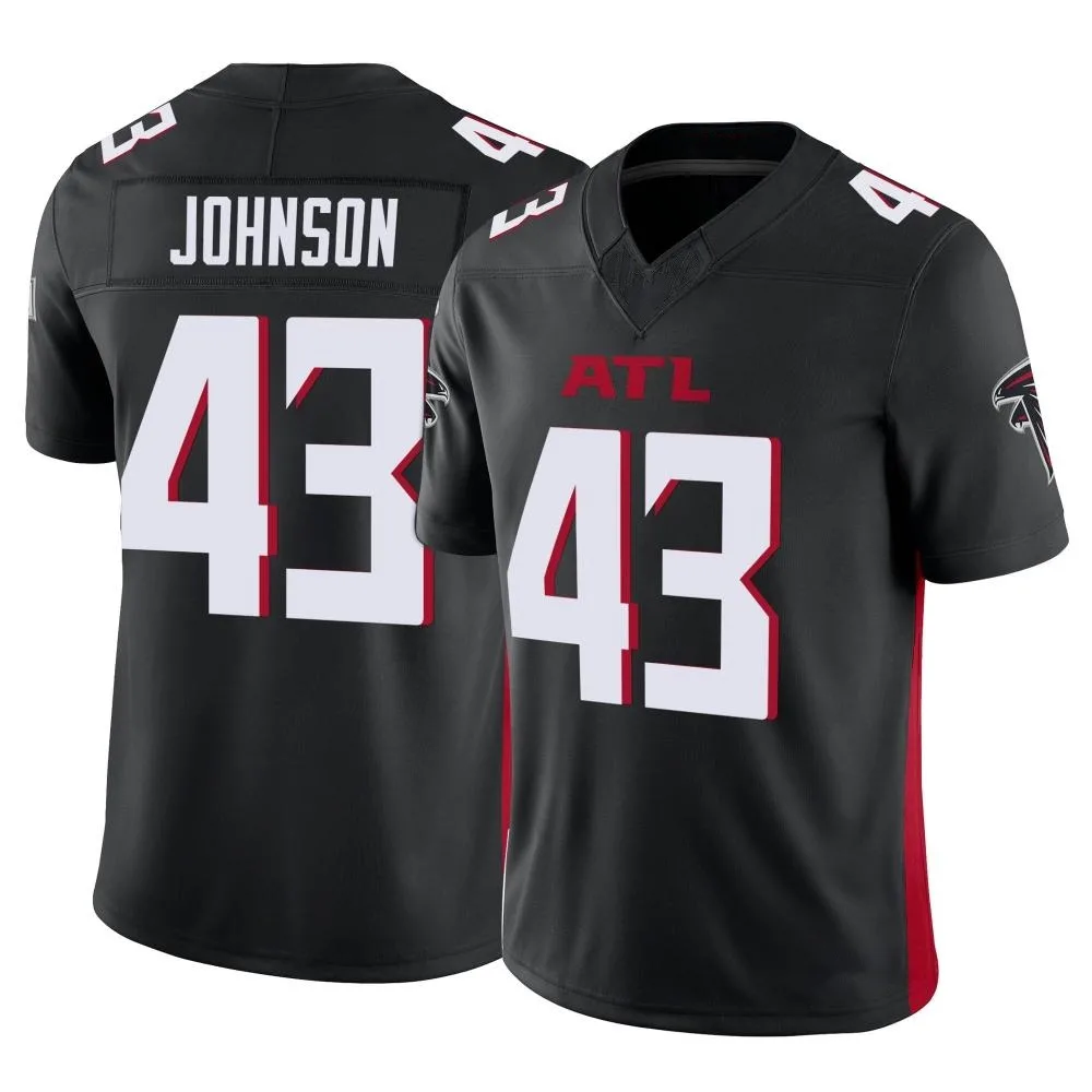 Anthony Johnson Atlanta Falcons Men's Nike Vapor F.U.S.E. Limited Black Jersey Anthony Johnson Atlanta Falcons Men's Nike Vapor F.U.S.E. Limited Black Jersey
