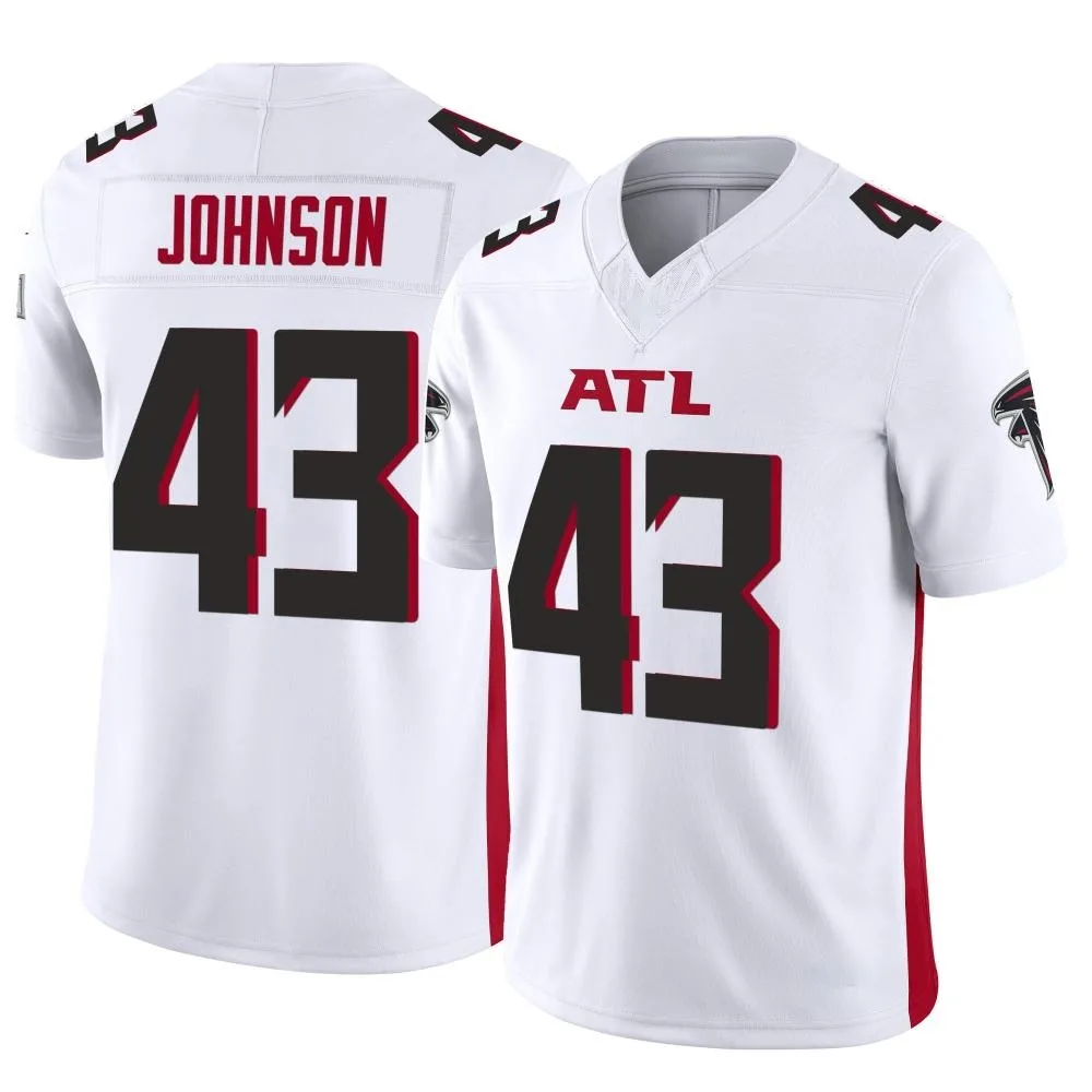 Anthony Johnson Atlanta Falcons Men's Nike Vapor F.U.S.E. Limited White Jersey Anthony Johnson Atlanta Falcons Men's Nike Vapor F.U.S.E. Limited White Jersey
