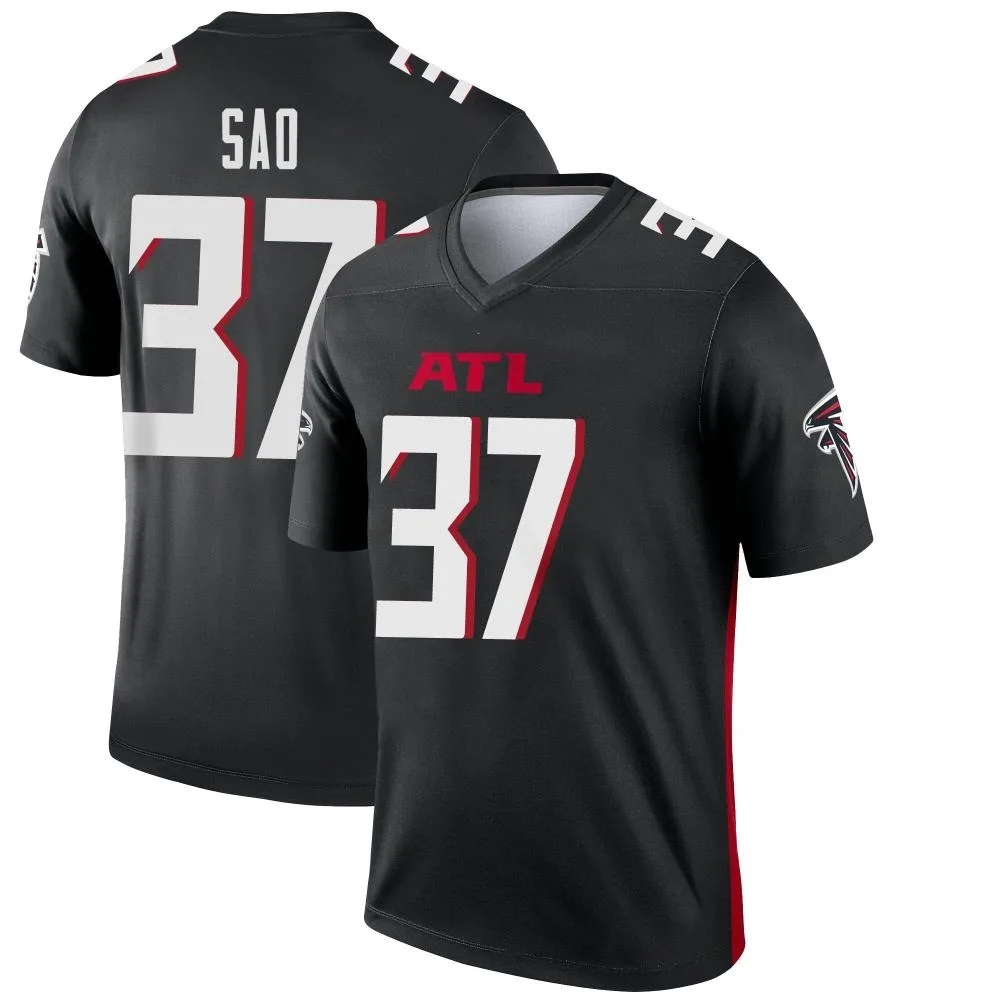 Anthony Sao Atlanta Falcons Men's Nike Legend Black Jersey Anthony Sao Atlanta Falcons Men's Nike Legend Black Jersey