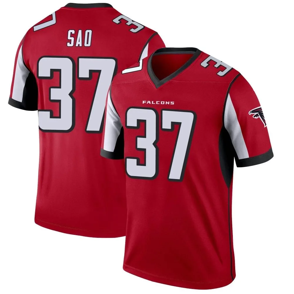 Anthony Sao Atlanta Falcons Men's Nike Legend Red Jersey Anthony Sao Atlanta Falcons Men's Nike Legend Red Jersey