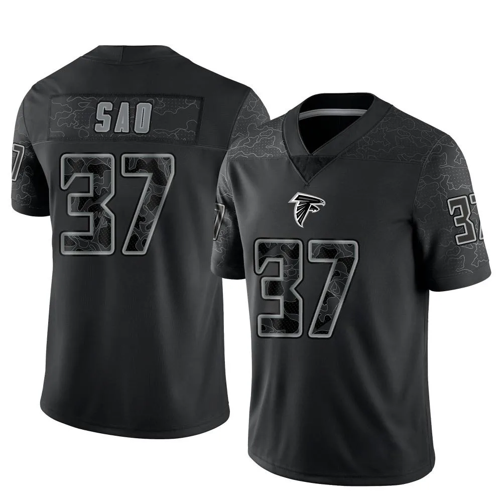 Anthony Sao Atlanta Falcons Youth Nike Reflective Limited Black Jersey Anthony Sao Atlanta Falcons Youth Nike Reflective Limited Black Jersey