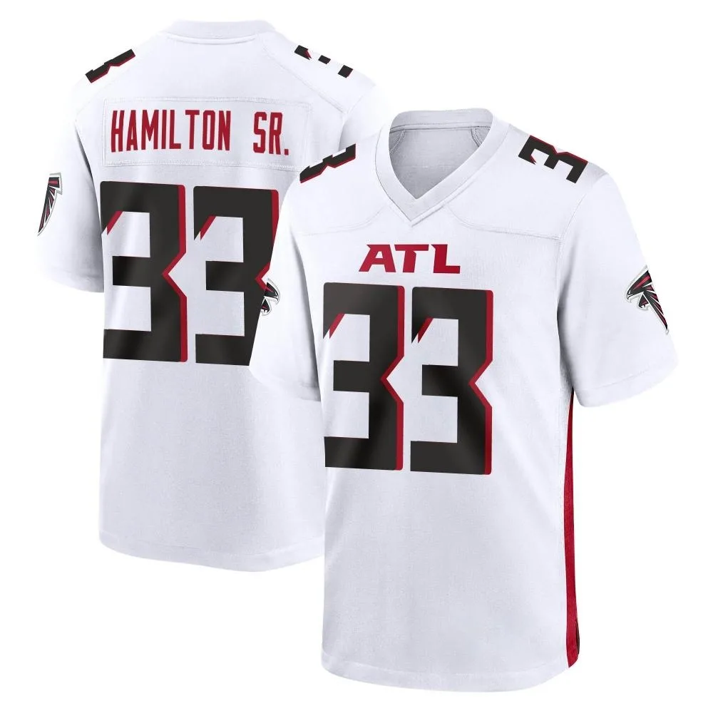 Antonio Hamilton Sr. Atlanta Falcons Men's Nike Game White Jersey Antonio Hamilton Sr. Atlanta Falcons Men's Nike Game White Jersey
