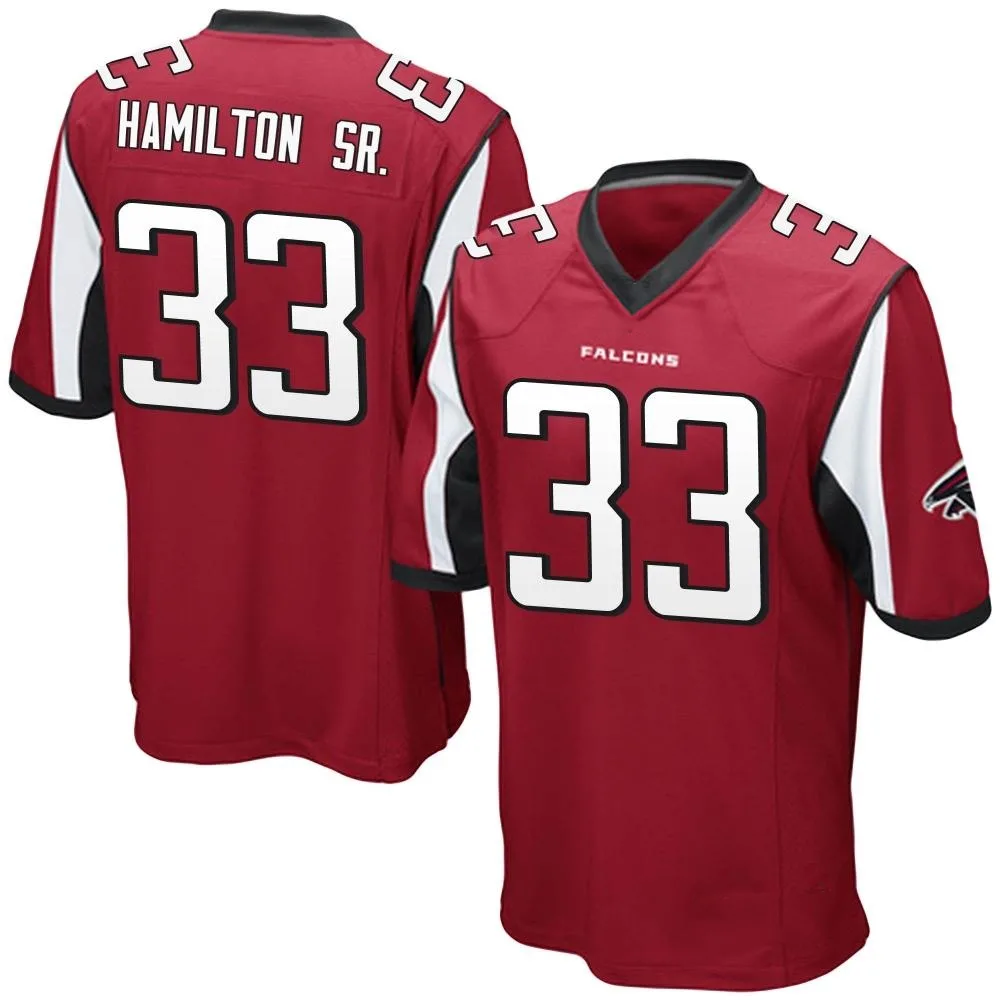 Antonio Hamilton Sr. Atlanta Falcons Men's Nike Team Color Game Red Jersey Antonio Hamilton Sr. Atlanta Falcons Men's Nike Team Color Game Red Jersey