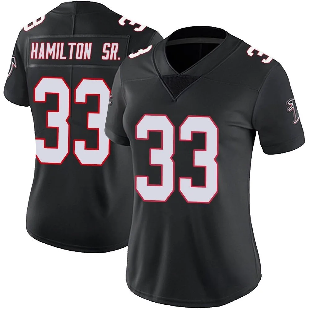 Antonio Hamilton Sr. Atlanta Falcons Women's Nike Vapor Untouchable Limited Black Jersey Antonio Hamilton Sr. Atlanta Falcons Women's Nike Vapor Untouchable Limited Black Jersey