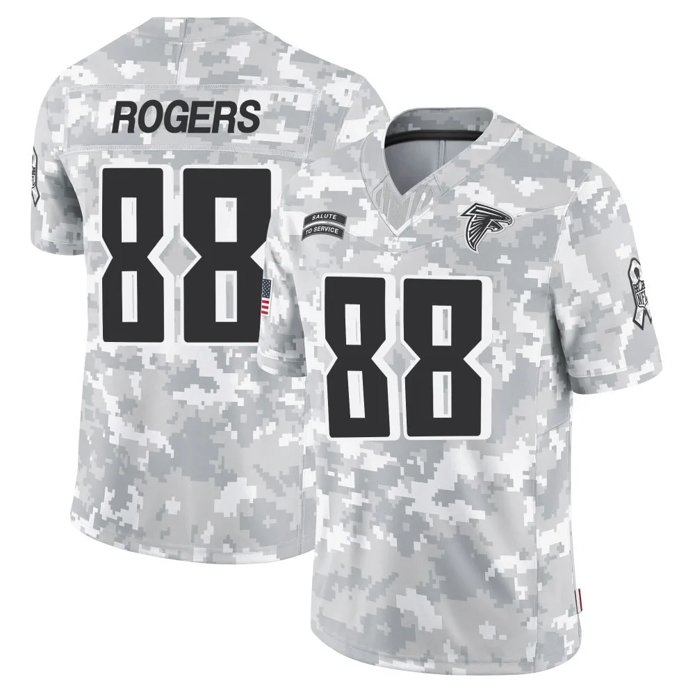 Armani Rogers Atlanta Falcons Men's Nike 2024 Salute To Service Limited Arctic Camo Jersey Armani Rogers Atlanta Falcons Men's Nike 2024 Salute To Service Limited Arctic Camo Jersey
