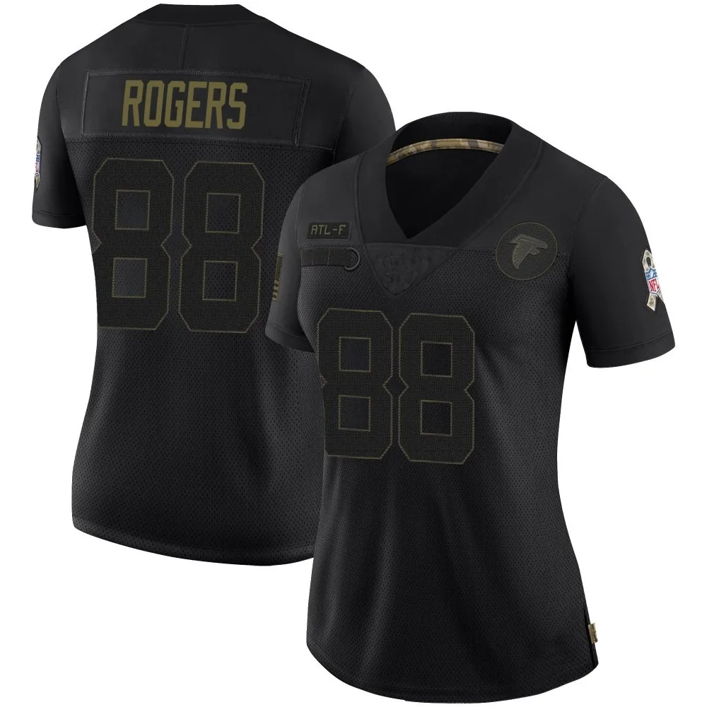 Armani Rogers Atlanta Falcons Women's Nike 2020 Salute To Service Limited Black Jersey Armani Rogers Atlanta Falcons Women's Nike 2020 Salute To Service Limited Black Jersey