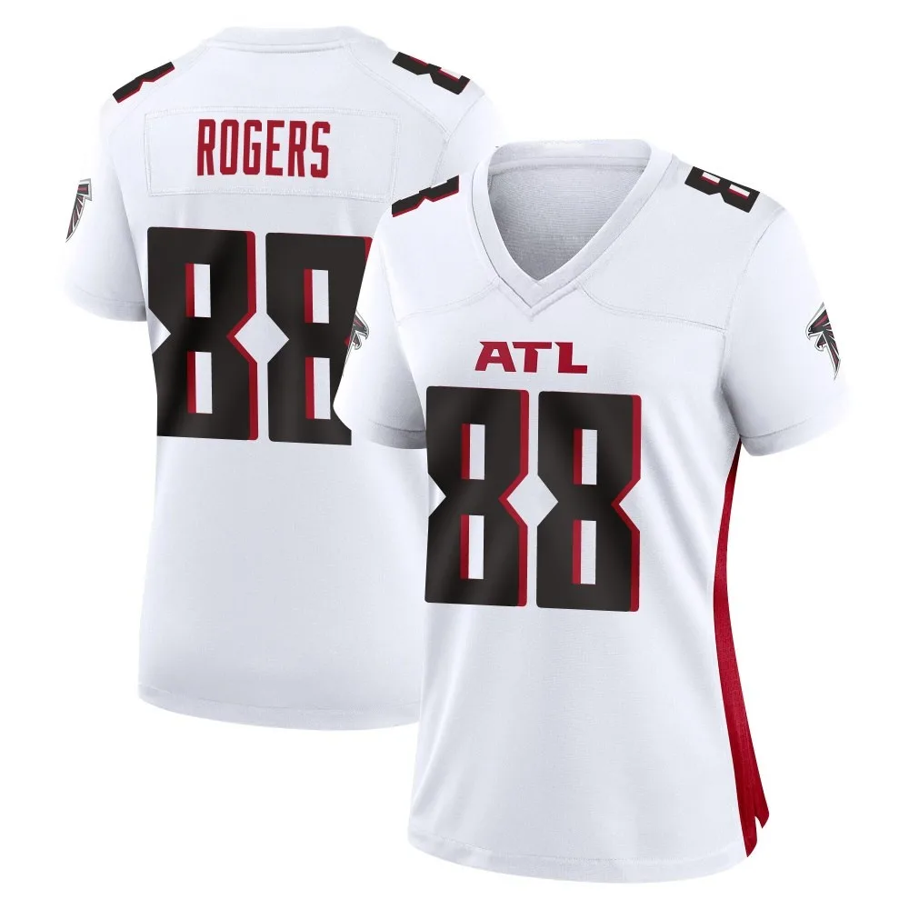 Armani Rogers Atlanta Falcons Women's Nike Game White Jersey Armani Rogers Atlanta Falcons Women's Nike Game White Jersey