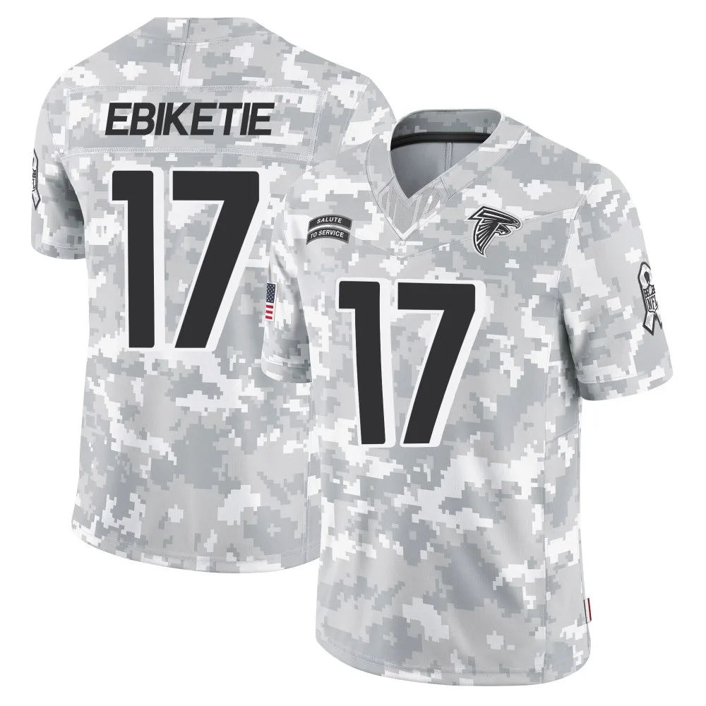 Arnold Ebiketie Atlanta Falcons Youth Nike 2024 Salute To Service Limited Arctic Camo Jersey Arnold Ebiketie Atlanta Falcons Youth Nike 2024 Salute To Service Limited Arctic Camo Jersey