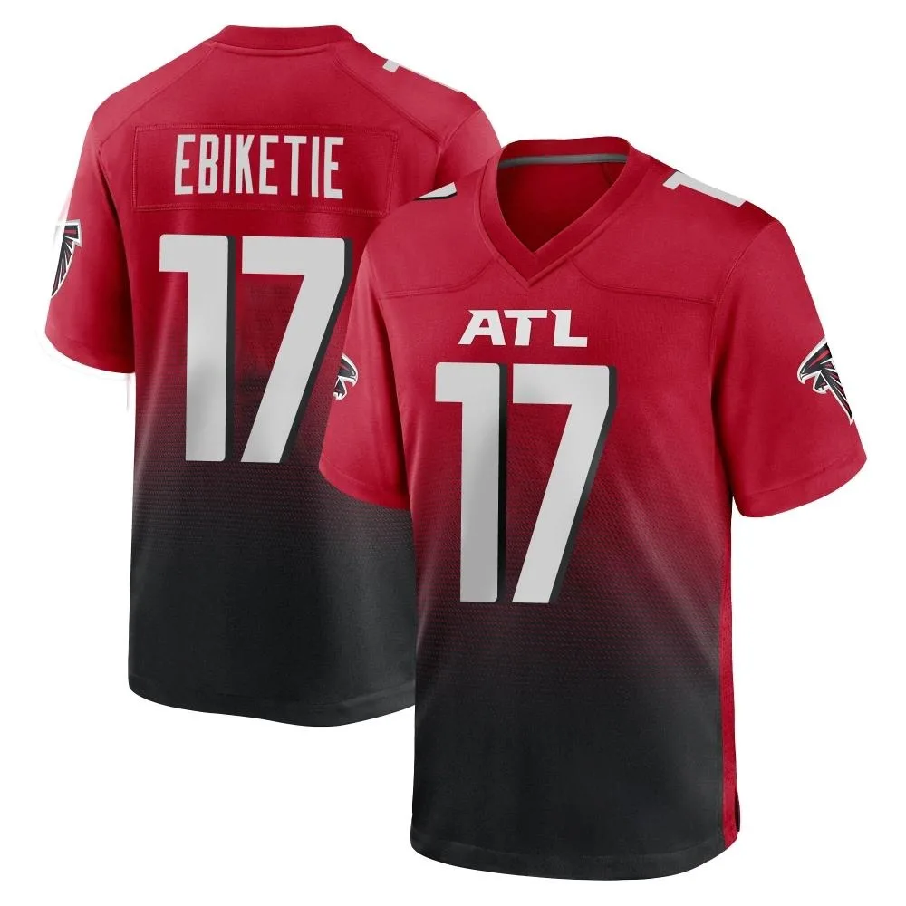 Arnold Ebiketie Atlanta Falcons Youth Nike 2nd Alternate Game Red Jersey Arnold Ebiketie Atlanta Falcons Youth Nike 2nd Alternate Game Red Jersey