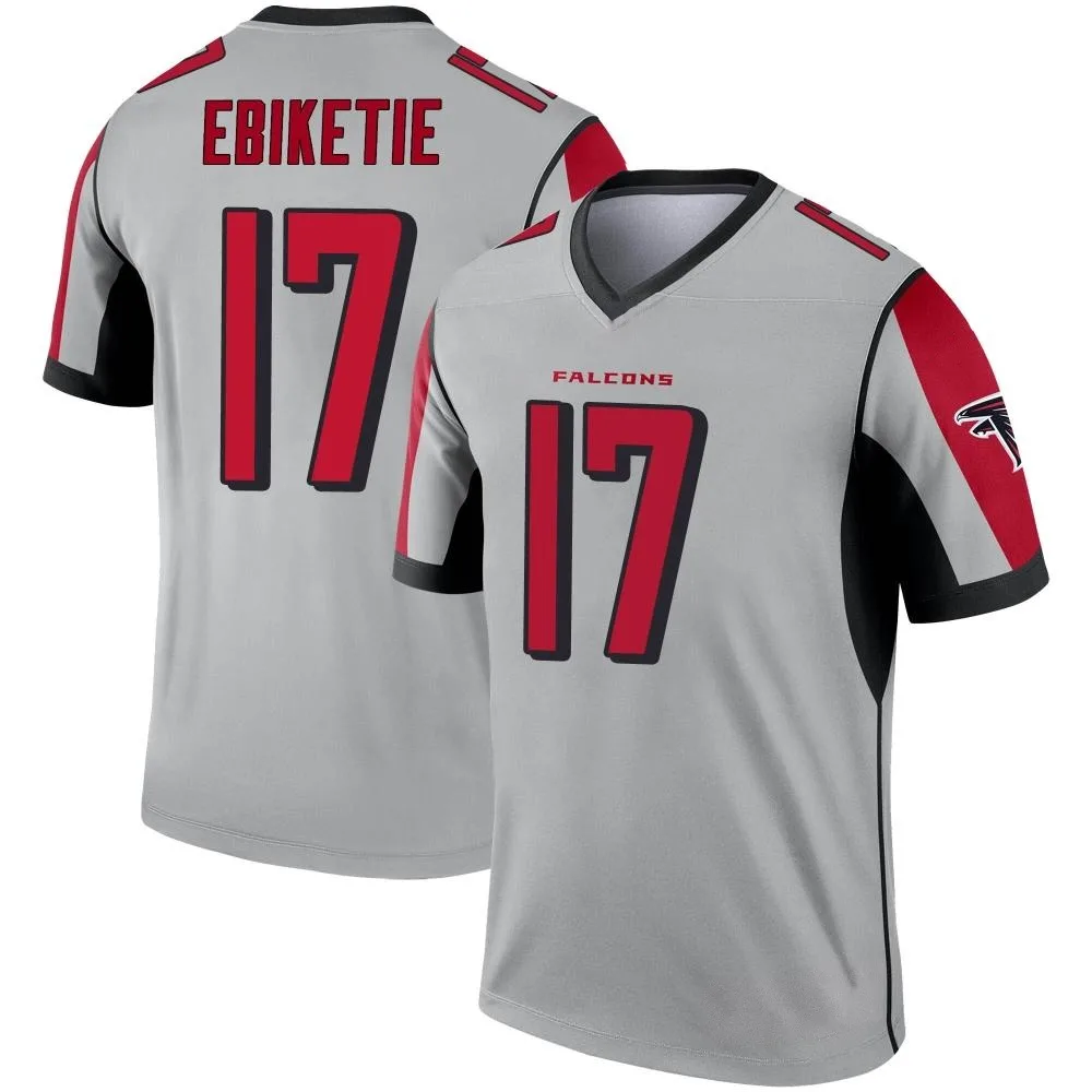 Arnold Ebiketie Atlanta Falcons Youth Nike Inverted Silver Legend Jersey Arnold Ebiketie Atlanta Falcons Youth Nike Inverted Silver Legend Jersey