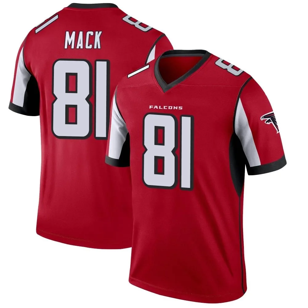 Austin Mack Atlanta Falcons Men's Nike Legend Red Jersey Austin Mack Atlanta Falcons Men's Nike Legend Red Jersey