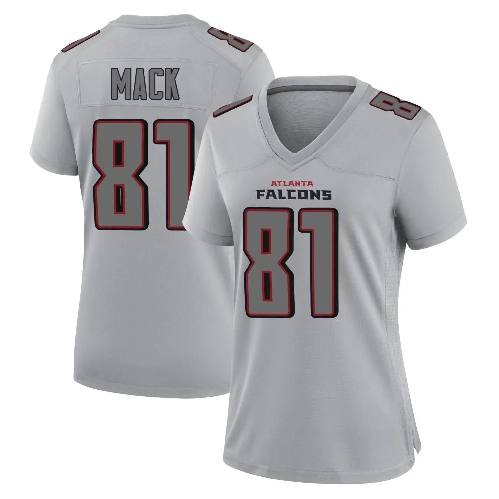 Austin Mack Atlanta Falcons Women's Nike Atmosphere Fashion Game Gray Jersey Austin Mack Atlanta Falcons Women's Nike Atmosphere Fashion Game Gray Jersey