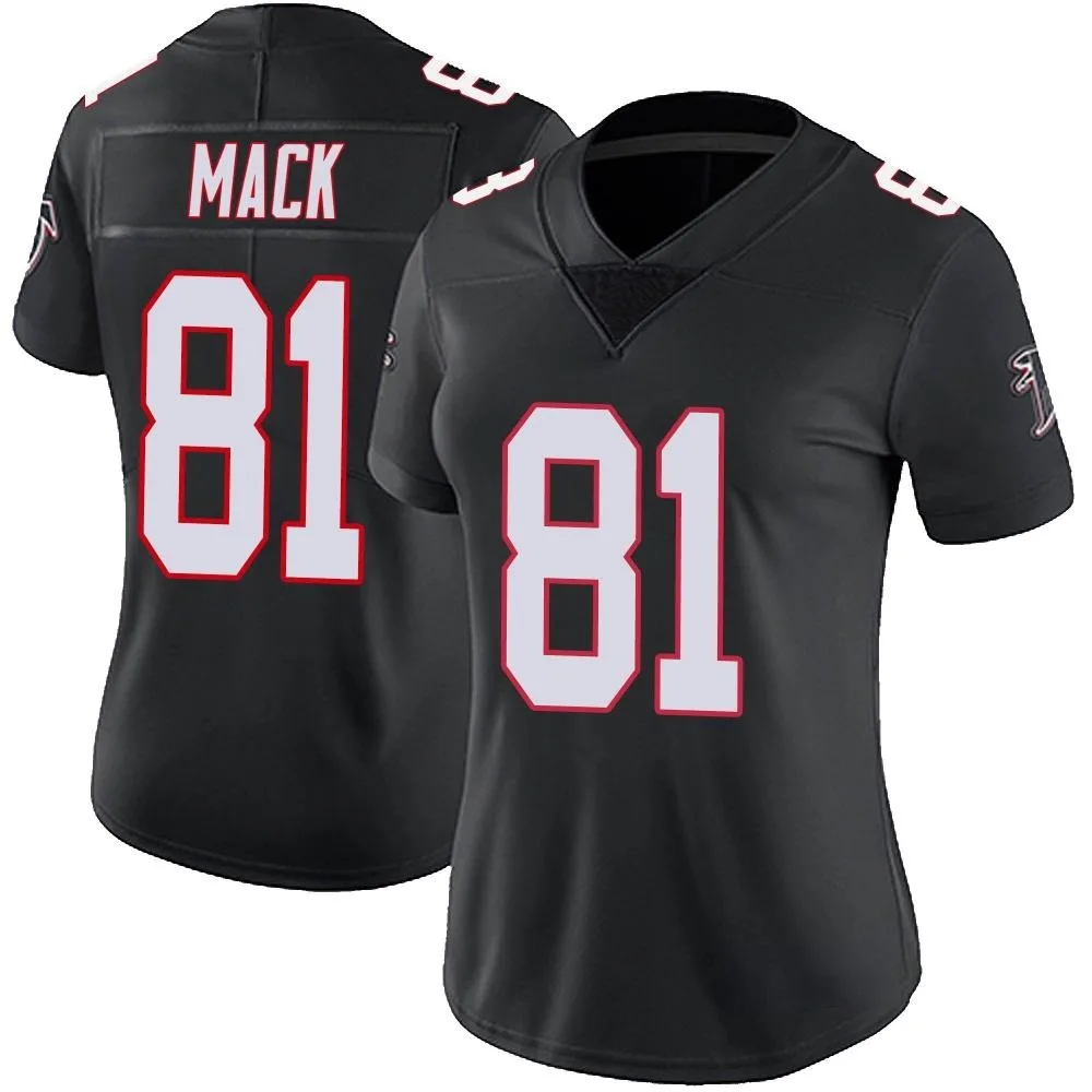 Austin Mack Atlanta Falcons Women's Nike Vapor Untouchable Limited Black Jersey Austin Mack Atlanta Falcons Women's Nike Vapor Untouchable Limited Black Jersey