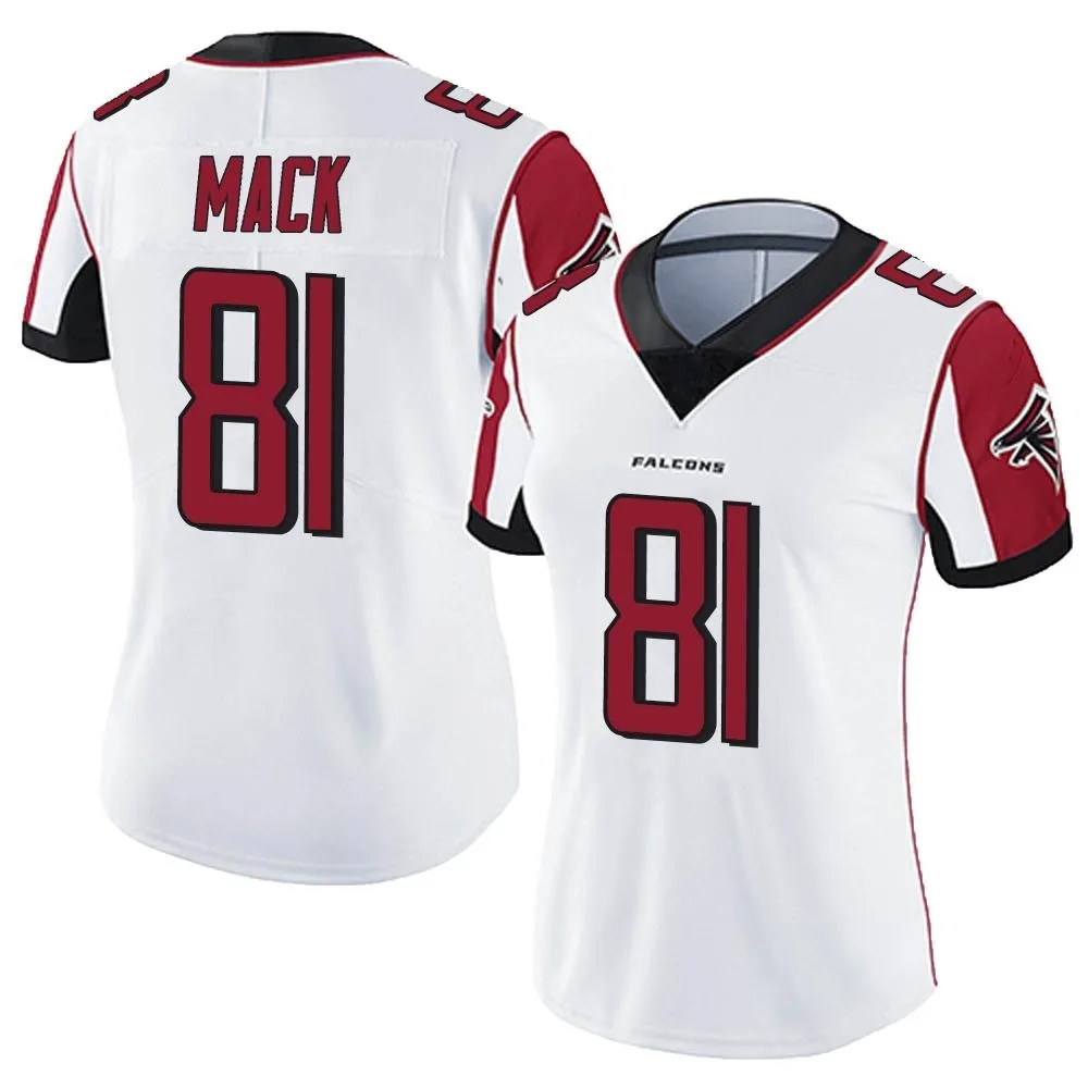 Austin Mack Atlanta Falcons Women's Nike Vapor Untouchable Limited White Jersey Austin Mack Atlanta Falcons Women's Nike Vapor Untouchable Limited White Jersey
