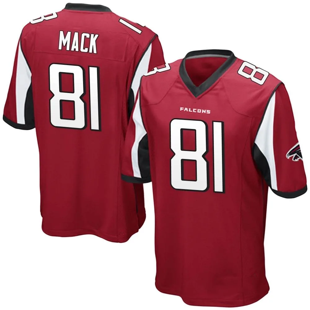 Austin Mack Atlanta Falcons Youth Nike Team Color Game Red Jersey Austin Mack Atlanta Falcons Youth Nike Team Color Game Red Jersey
