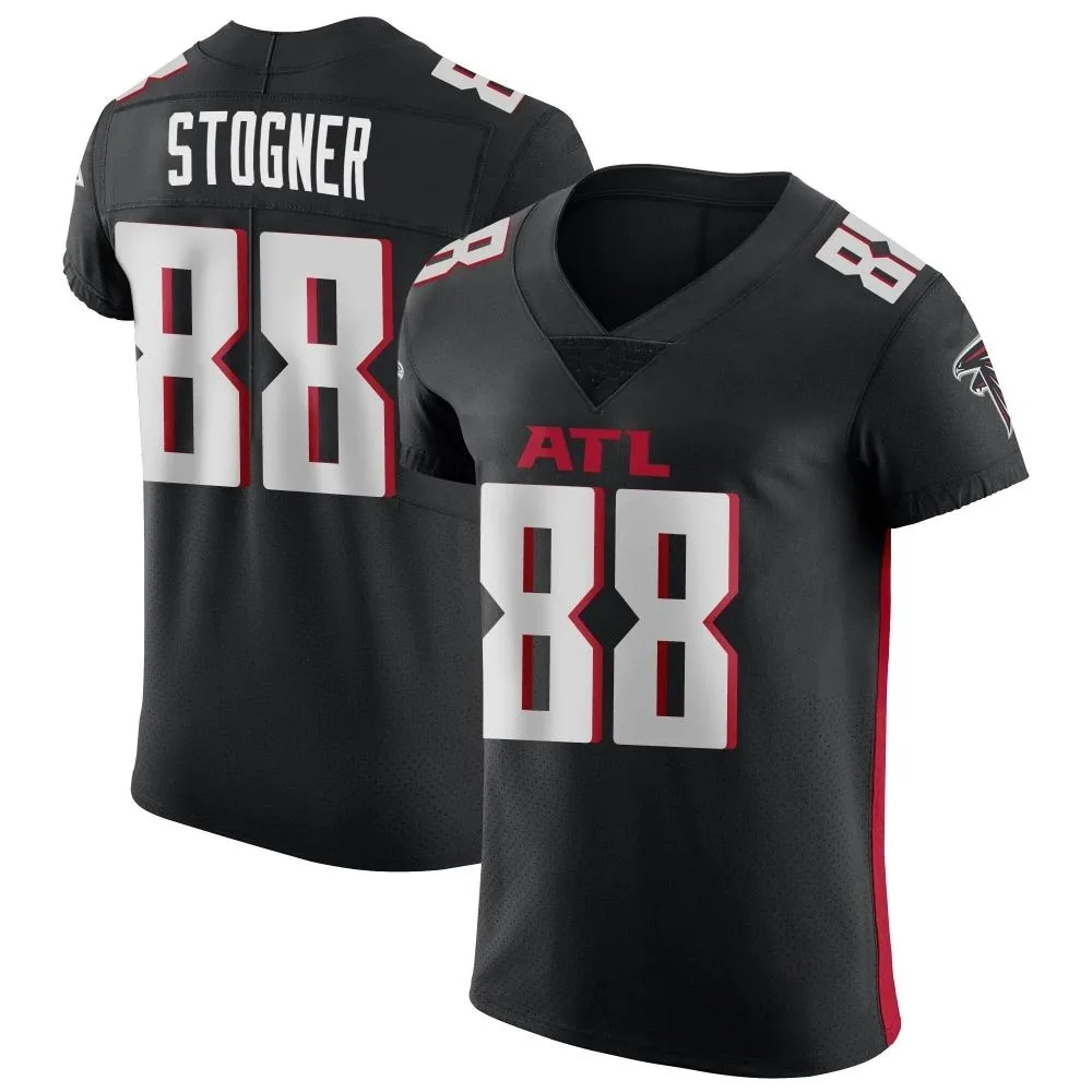 Austin Stogner Atlanta Falcons Men's Nike Alternate Elite Black Jersey Austin Stogner Atlanta Falcons Men's Nike Alternate Elite Black Jersey