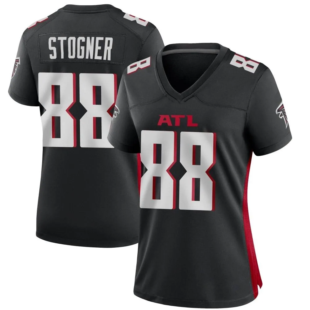 Austin Stogner Atlanta Falcons Women's Nike Alternate Game Black Jersey Austin Stogner Atlanta Falcons Women's Nike Alternate Game Black Jersey