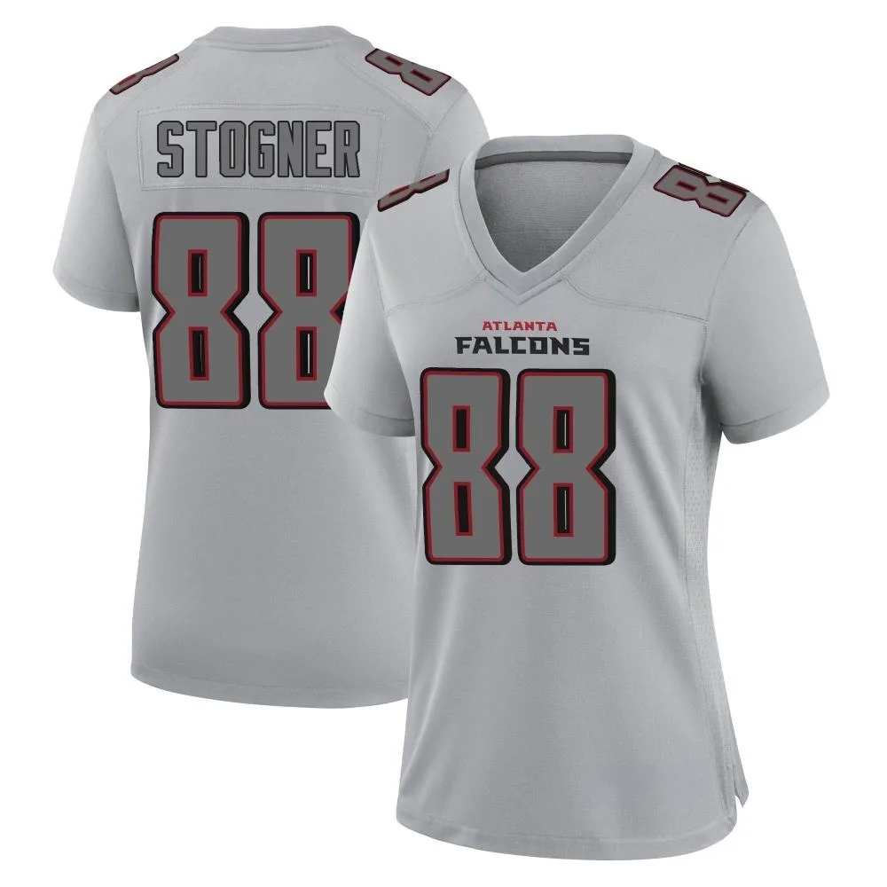 Austin Stogner Atlanta Falcons Women's Nike Atmosphere Fashion Game Gray Jersey Austin Stogner Atlanta Falcons Women's Nike Atmosphere Fashion Game Gray Jersey