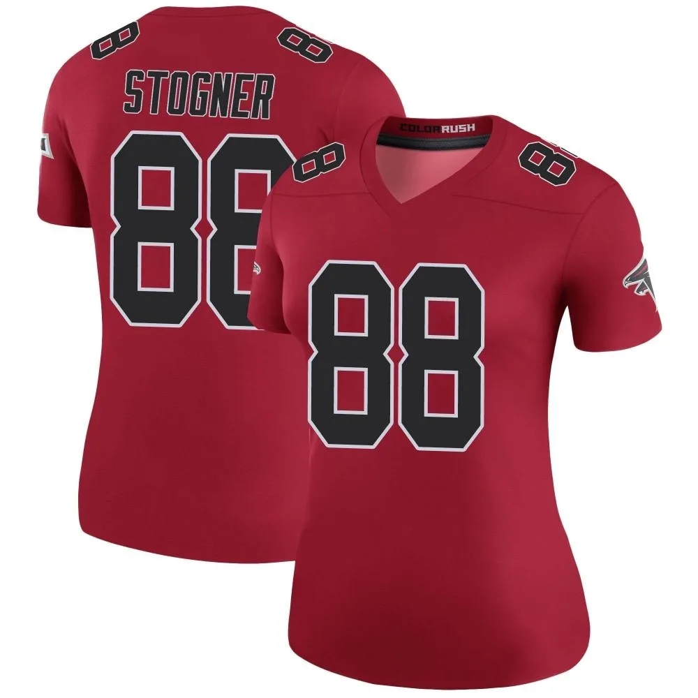 Austin Stogner Atlanta Falcons Women's Nike Color Rush Legend Red Jersey Austin Stogner Atlanta Falcons Women's Nike Color Rush Legend Red Jersey