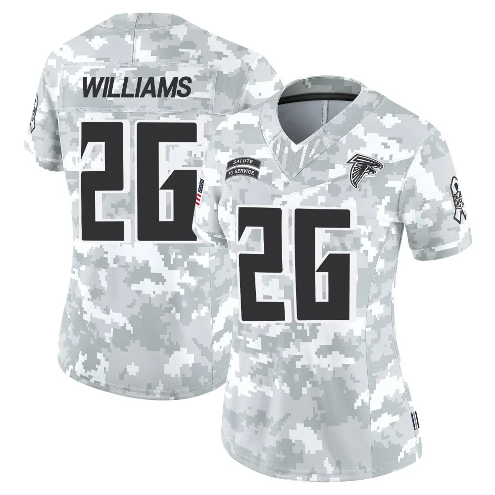 Avery Williams Atlanta Falcons Women's Nike 2024 Salute To Service Limited Arctic Camo Jersey Avery Williams Atlanta Falcons Women's Nike 2024 Salute To Service Limited Arctic Camo Jersey
