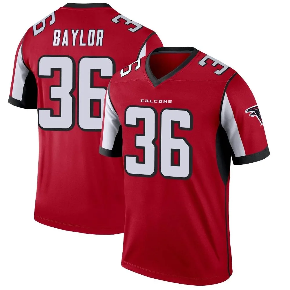 B.j. Baylor Atlanta Falcons Men's Nike Legend Red Jersey B.j. Baylor Atlanta Falcons Men's Nike Legend Red Jersey
