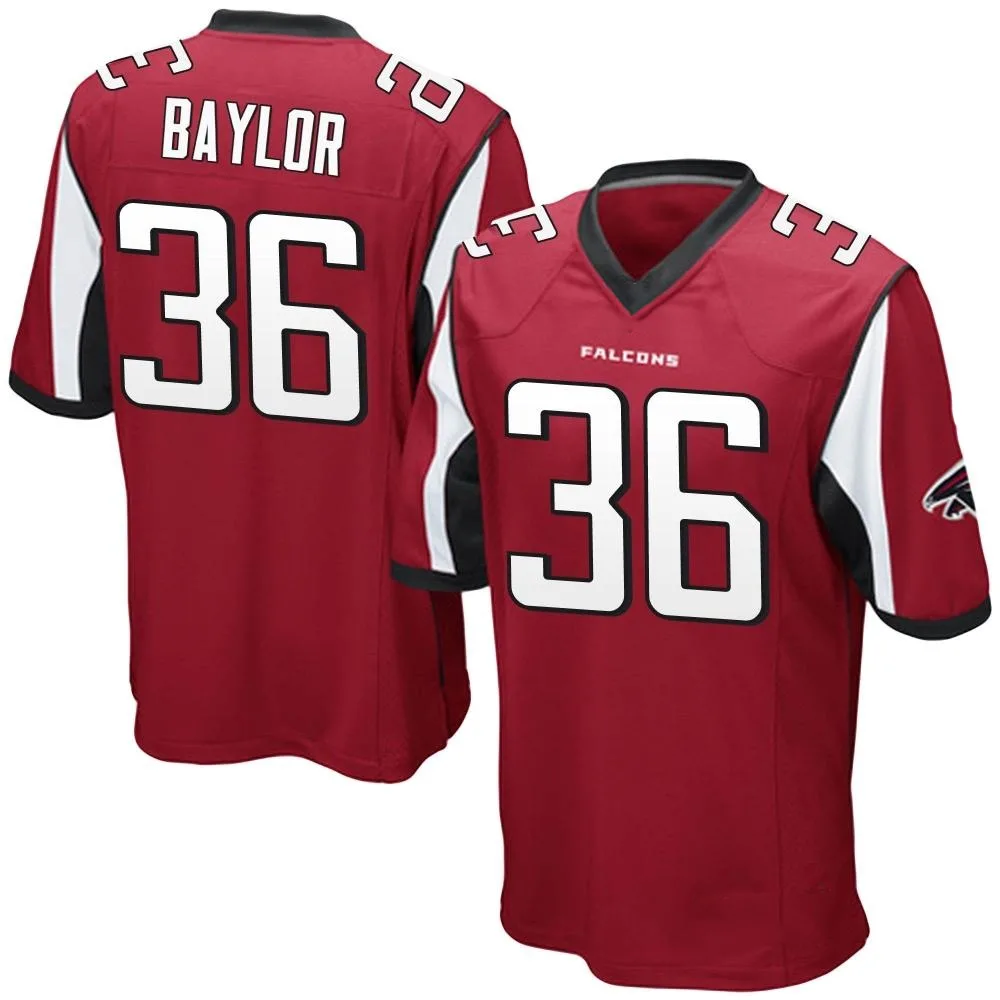 B.j. Baylor Atlanta Falcons Youth Nike Team Color Game Red Jersey B.j. Baylor Atlanta Falcons Youth Nike Team Color Game Red Jersey