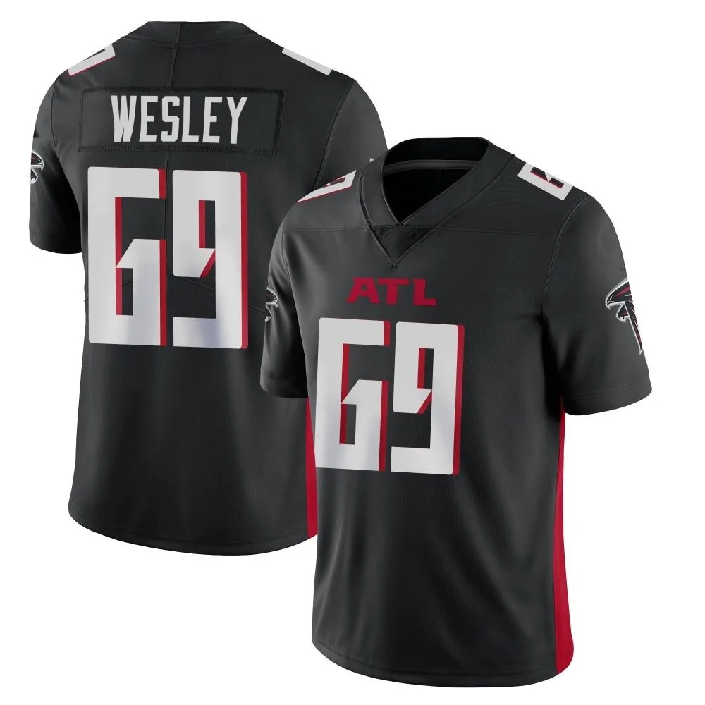 Barry Wesley Atlanta Falcons Men's Nike Vapor Untouchable Limited Black Jersey Barry Wesley Atlanta Falcons Men's Nike Vapor Untouchable Limited Black Jersey