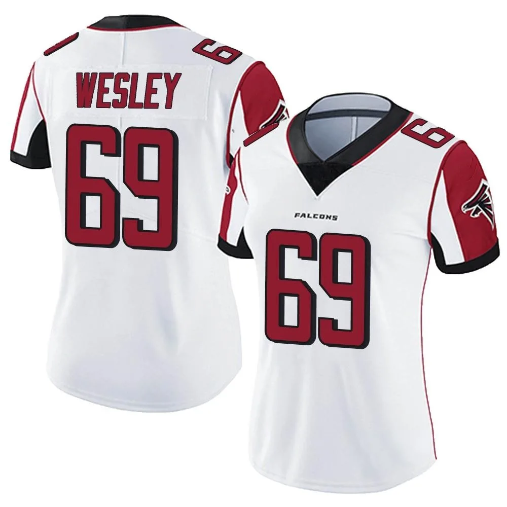 Barry Wesley Atlanta Falcons Women's Nike Vapor Untouchable Limited White Jersey Barry Wesley Atlanta Falcons Women's Nike Vapor Untouchable Limited White Jersey