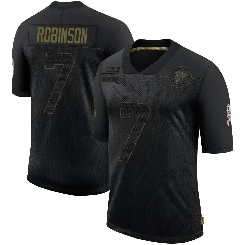 Bijan Robinson Atlanta Falcons Men's Nike 2020 Salute To Service Limited Black Jersey Bijan Robinson Atlanta Falcons Men's Nike 2020 Salute To Service Limited Black Jersey