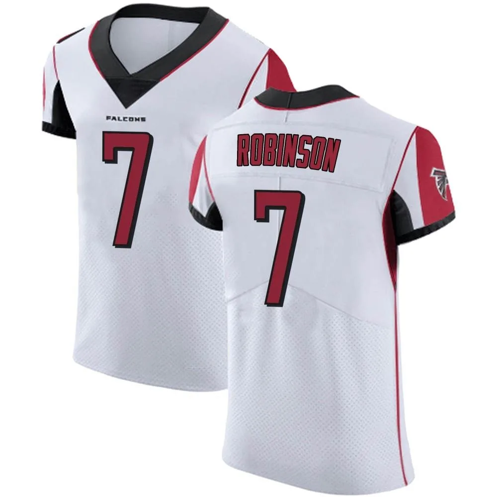 Bijan Robinson Atlanta Falcons Men's Nike Elite White Jersey Bijan Robinson Atlanta Falcons Men's Nike Elite White Jersey