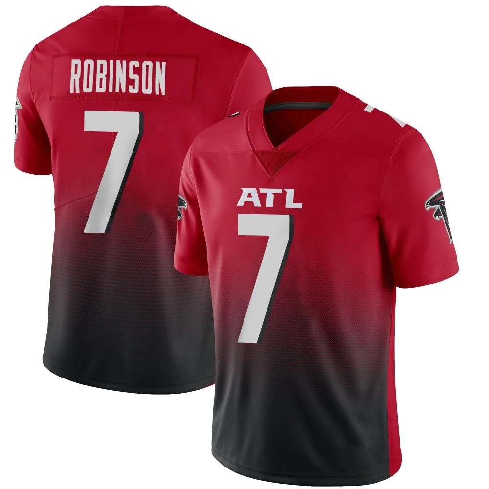 Bijan Robinson Atlanta Falcons Men's Nike Vapor 2nd Alternate Limited Red Jersey Bijan Robinson Atlanta Falcons Men's Nike Vapor 2nd Alternate Limited Red Jersey