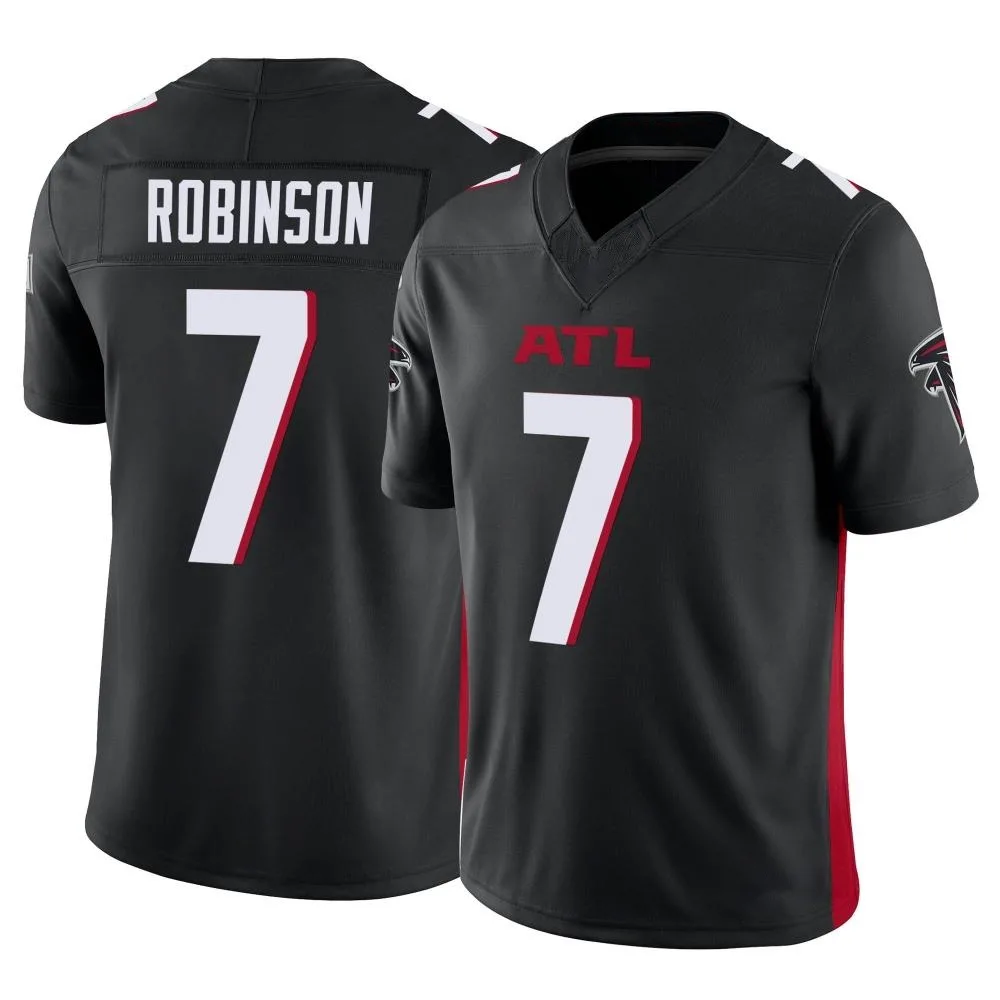 Bijan Robinson Atlanta Falcons Men's Nike Vapor F.U.S.E. Limited Black Jersey Bijan Robinson Atlanta Falcons Men's Nike Vapor F.U.S.E. Limited Black Jersey
