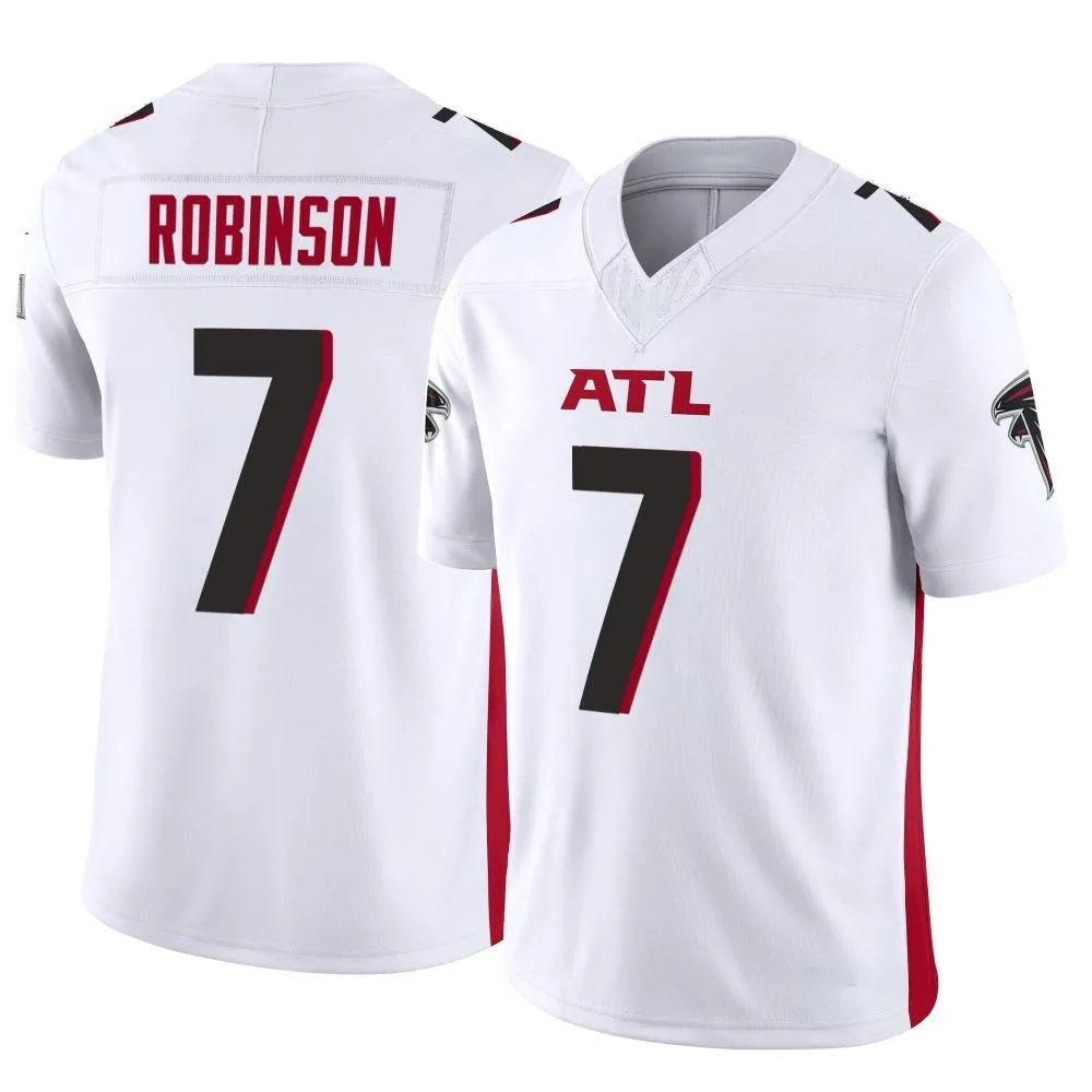 Bijan Robinson Atlanta Falcons Men's Nike Vapor F.U.S.E. Limited White Jersey Bijan Robinson Atlanta Falcons Men's Nike Vapor F.U.S.E. Limited White Jersey