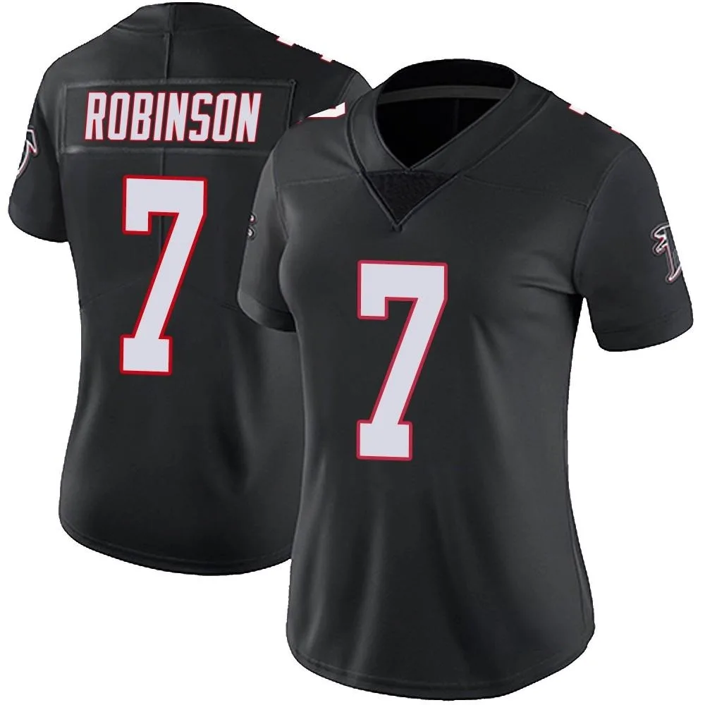 Bijan Robinson Atlanta Falcons Women's Nike Vapor Untouchable Limited Black Jersey Bijan Robinson Atlanta Falcons Women's Nike Vapor Untouchable Limited Black Jersey