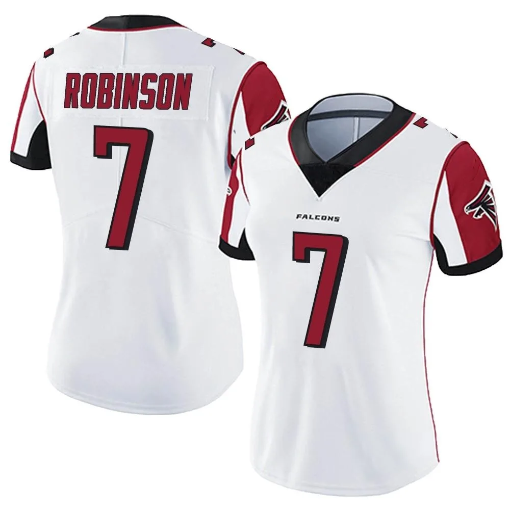 Bijan Robinson Atlanta Falcons Women's Nike Vapor Untouchable Limited White Jersey Bijan Robinson Atlanta Falcons Women's Nike Vapor Untouchable Limited White Jersey