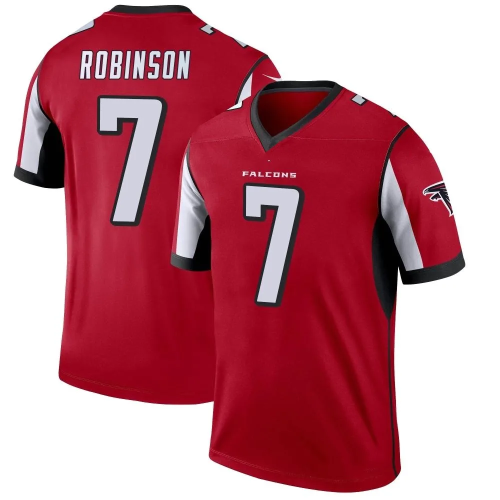 Bijan Robinson Atlanta Falcons Youth Nike Legend Red Jersey Bijan Robinson Atlanta Falcons Youth Nike Legend Red Jersey