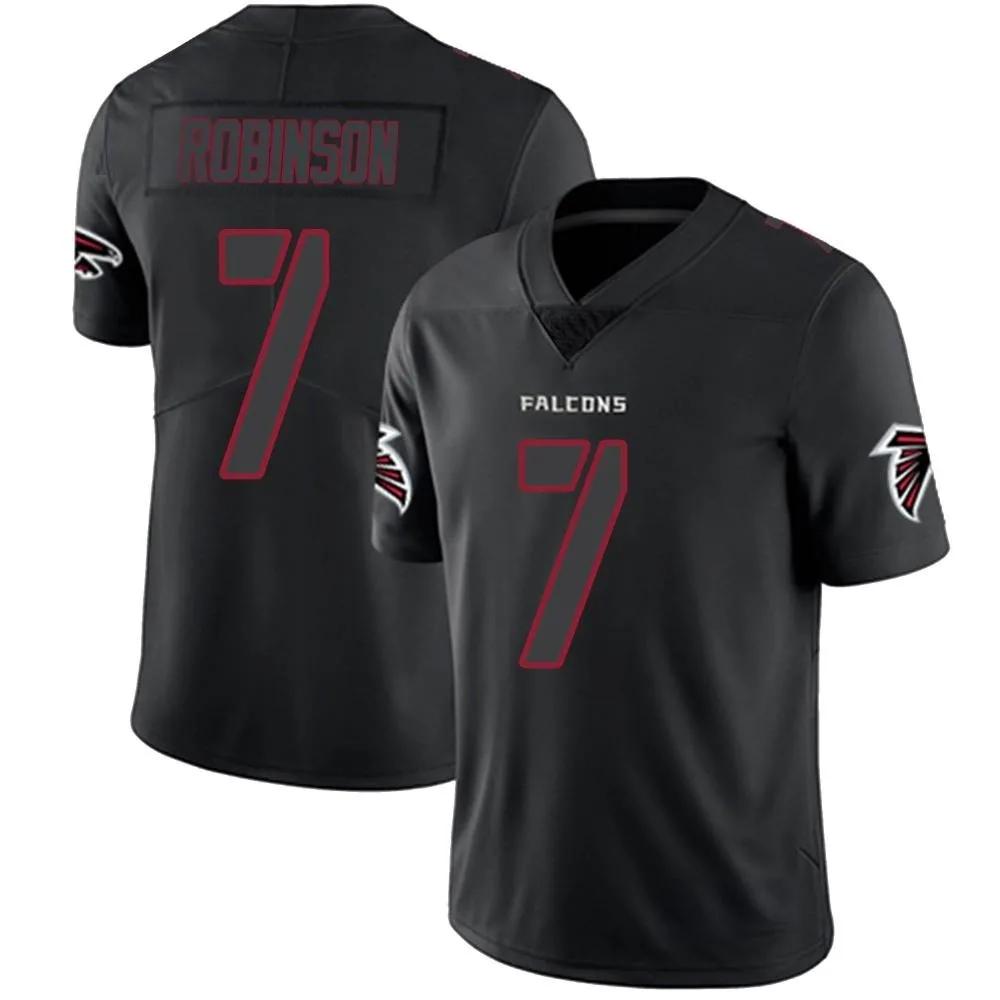 Bijan Robinson Atlanta Falcons Youth Nike Limited Black Impact Jersey Bijan Robinson Atlanta Falcons Youth Nike Limited Black Impact Jersey
