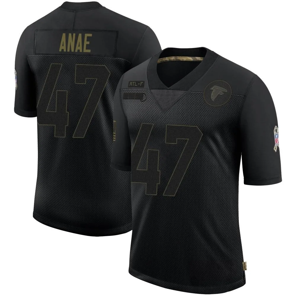 Bradlee Anae Atlanta Falcons Men's Nike 2020 Salute To Service Limited Black Jersey Bradlee Anae Atlanta Falcons Men's Nike 2020 Salute To Service Limited Black Jersey