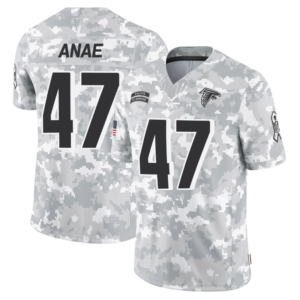 Bradlee Anae Atlanta Falcons Men's Nike 2024 Salute To Service Limited Arctic Camo Jersey Bradlee Anae Atlanta Falcons Men's Nike 2024 Salute To Service Limited Arctic Camo Jersey