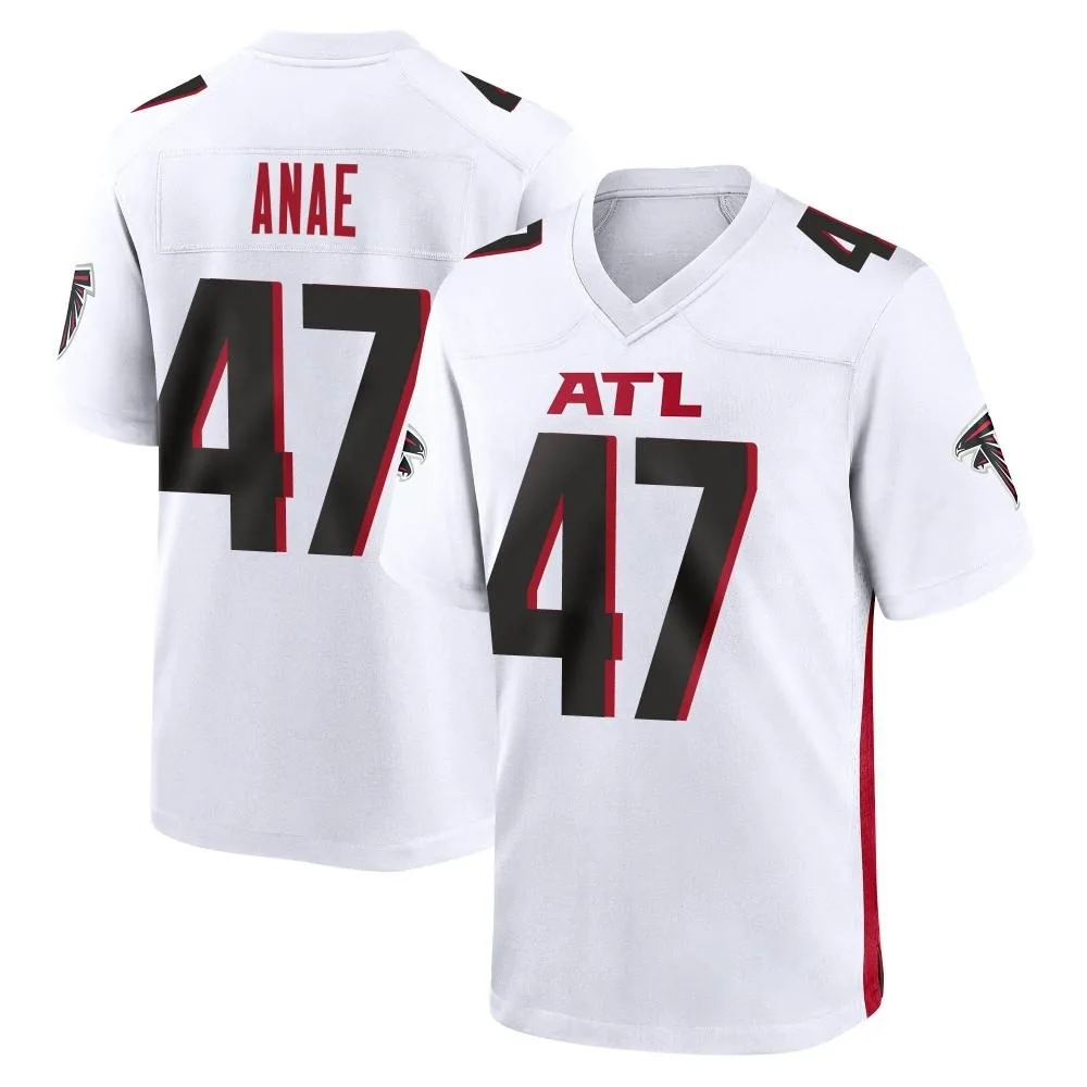 Bradlee Anae Atlanta Falcons Men's Nike Game White Jersey Bradlee Anae Atlanta Falcons Men's Nike Game White Jersey