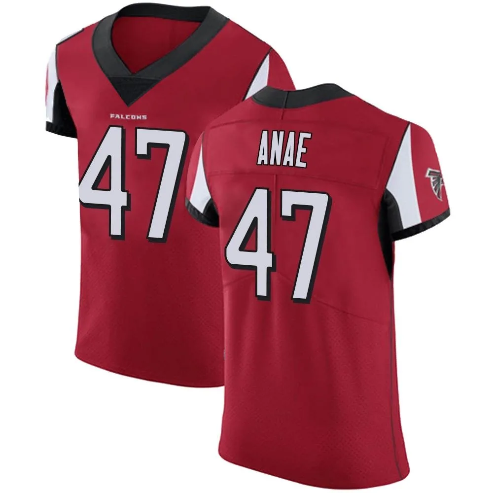 Bradlee Anae Atlanta Falcons Men's Nike Team Color Elite Red Jersey Bradlee Anae Atlanta Falcons Men's Nike Team Color Elite Red Jersey