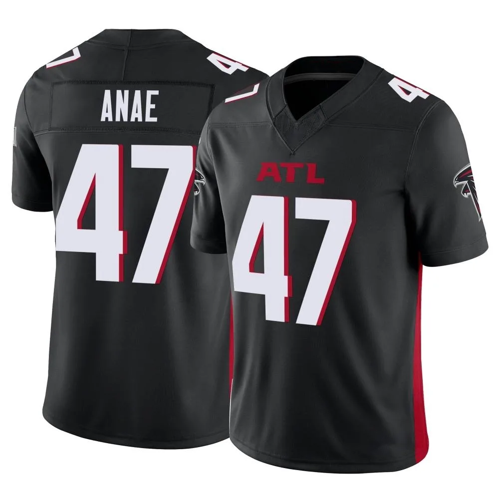 Bradlee Anae Atlanta Falcons Men's Nike Vapor F.U.S.E. Limited Black Jersey Bradlee Anae Atlanta Falcons Men's Nike Vapor F.U.S.E. Limited Black Jersey