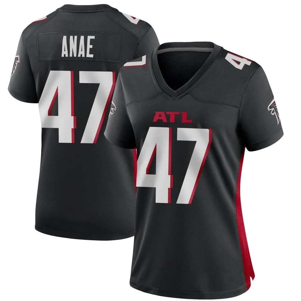 Bradlee Anae Atlanta Falcons Women's Nike Alternate Game Black Jersey Bradlee Anae Atlanta Falcons Women's Nike Alternate Game Black Jersey