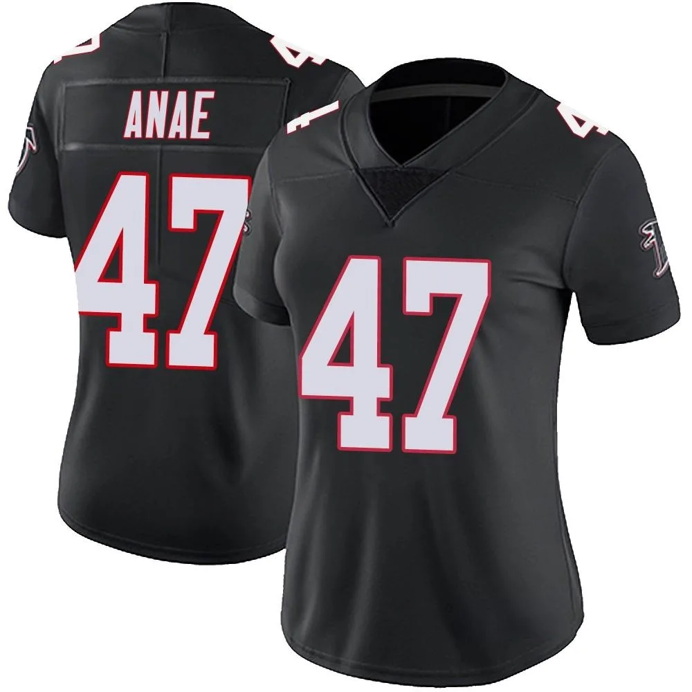 Bradlee Anae Atlanta Falcons Women's Nike Vapor Untouchable Limited Black Jersey Bradlee Anae Atlanta Falcons Women's Nike Vapor Untouchable Limited Black Jersey